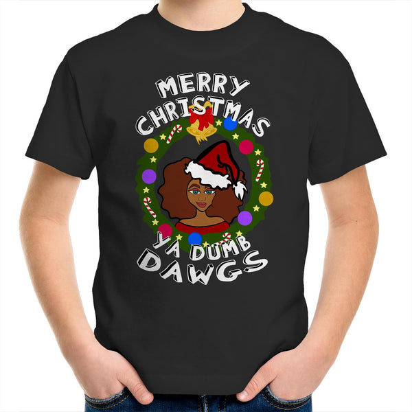 Merry Christmas Ya Dumb Dawgs- Aunty xx