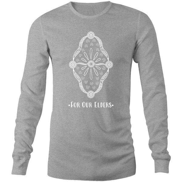 "For Our Elders" NAIDOC 2023- Men's Long Sleeve T-Shirt