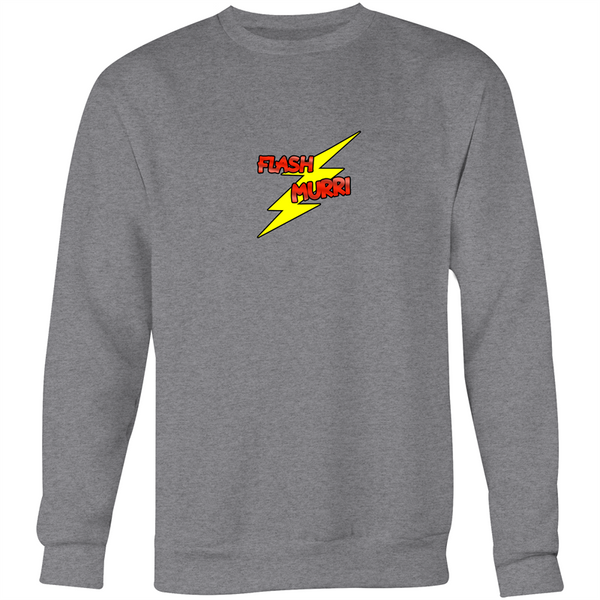 'Flash Murri/Flash Koori' Crew Neck Jumper Sweatshirt