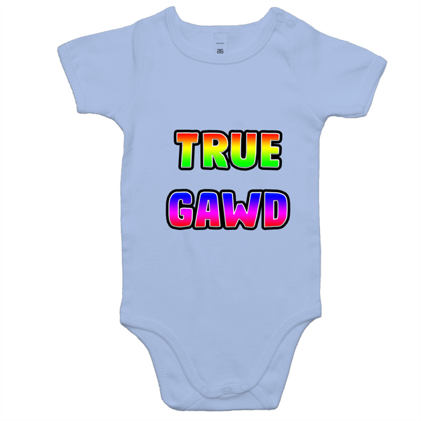 Baby 'True Gawd' Romper