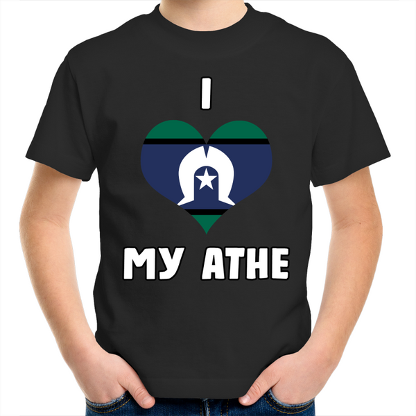 TSI 'I Love My Athe' Kids T-Shirt