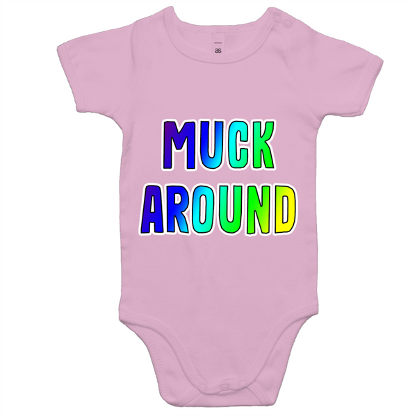 Baby 'Muck Around' Romper