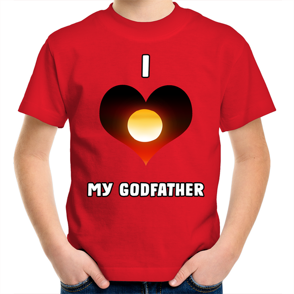 New Dawn 'I Love My Godfather' Kids T-Shirt