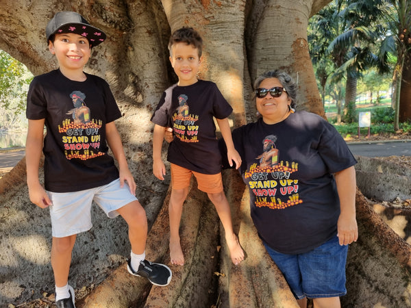 GET UP! STAND UP! SHOW UP! NAIDOC 2022 - T-Shirt