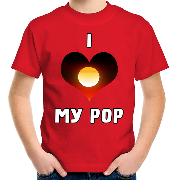 New Dawn 'I Love My Pop' Kids T-Shirt
