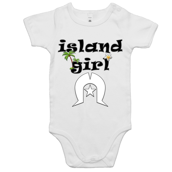Baby 'Island Girl' Romper