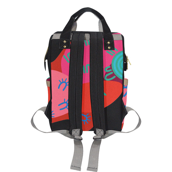 'Home' Nappy/Diaper Multi-Function Backpack