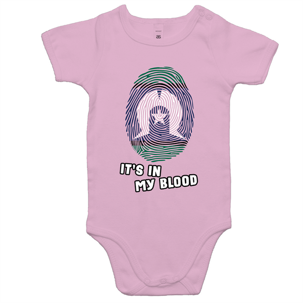 Baby TSI 'In My Blood' Romper