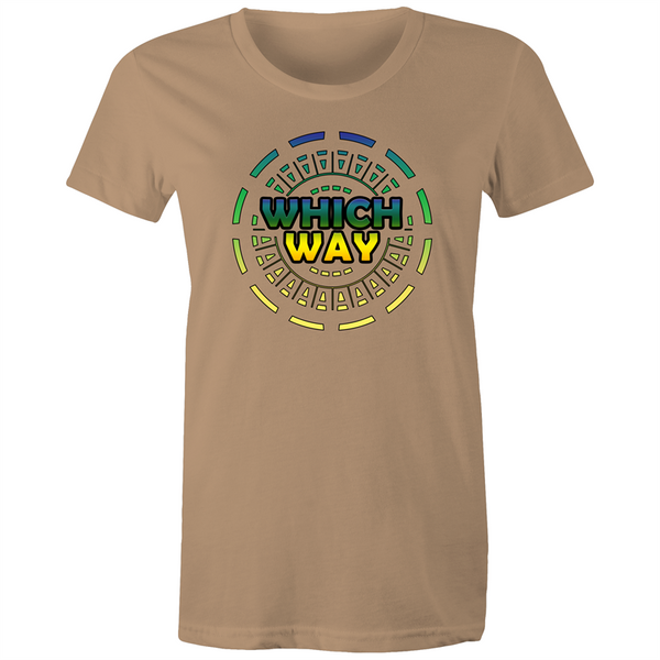 'Whichway' Women's Maple Tee