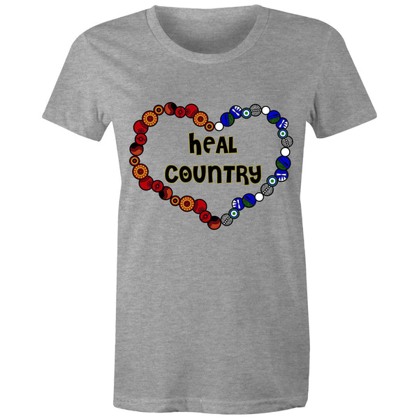'NAIDOC 2021' Heal Country 🖤 Crew T-Shirt
