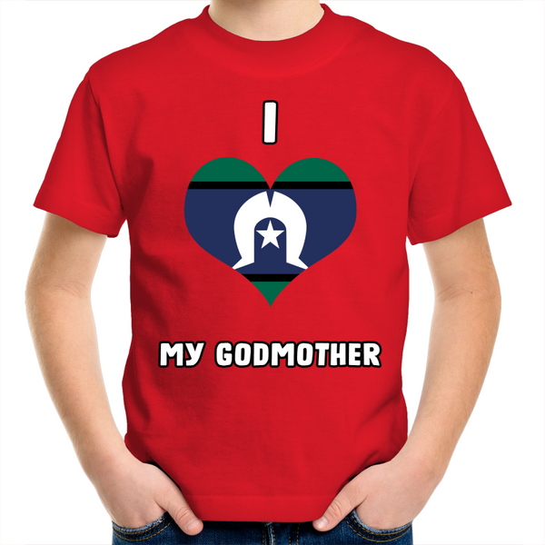 TSI 'I Love My Godmother' Kids T-Shirt