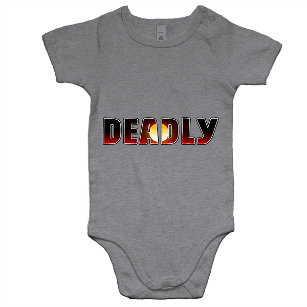 Baby New Dawn 'Deadly' Romper