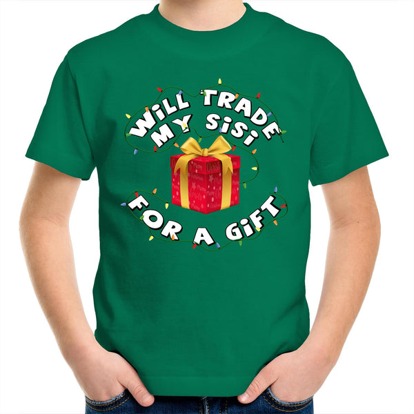 'Will Trade My Sisi' Kids T-Shirt