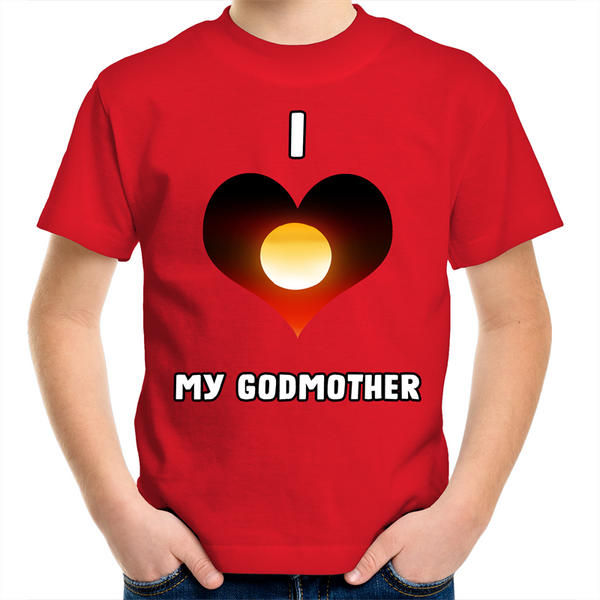 New Dawn 'I Love My Godmother' Kids T-Shirt
