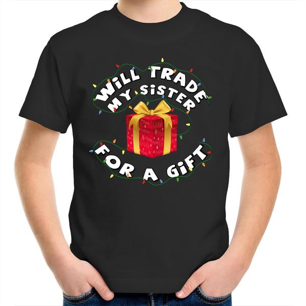 'Will Trade My Sister' Crew T-Shirt