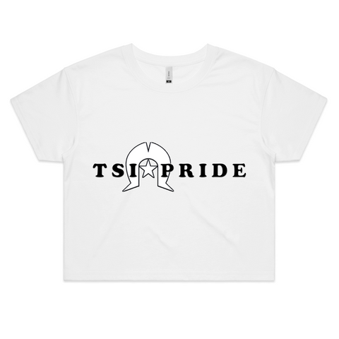 'TSI Pride' Crop Tee