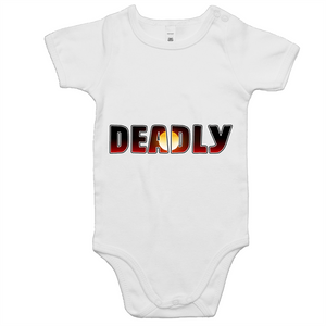 Baby New Dawn 'Deadly' Romper