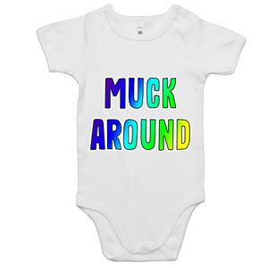 Baby 'Muck Around' Romper