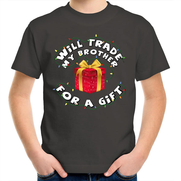 'Will Trade My Brother' Kids T-Shirt