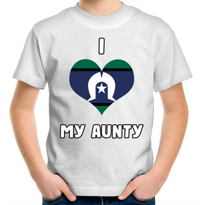 TSI 'I Love My Aunty' Kids T-Shirt