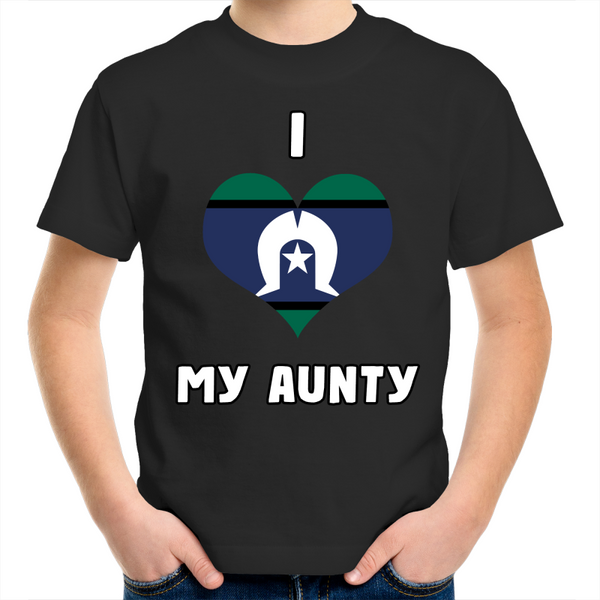 TSI 'I Love My Aunty' Kids T-Shirt