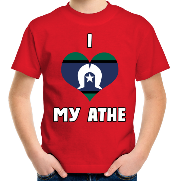 TSI 'I Love My Athe' Kids T-Shirt