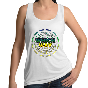 'Whichway' Womens Singlet