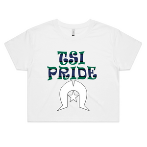 'TSI Pride' Crop Tee