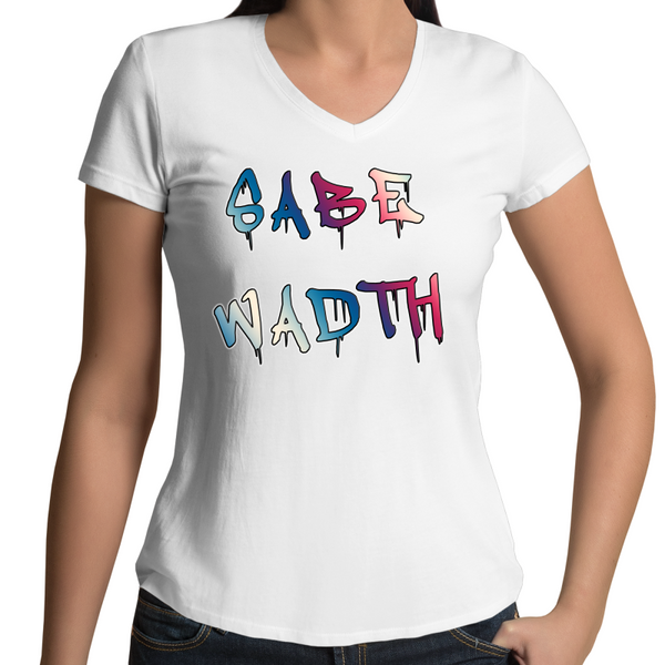 'SABE WADTH' V-Neck T-Shirt