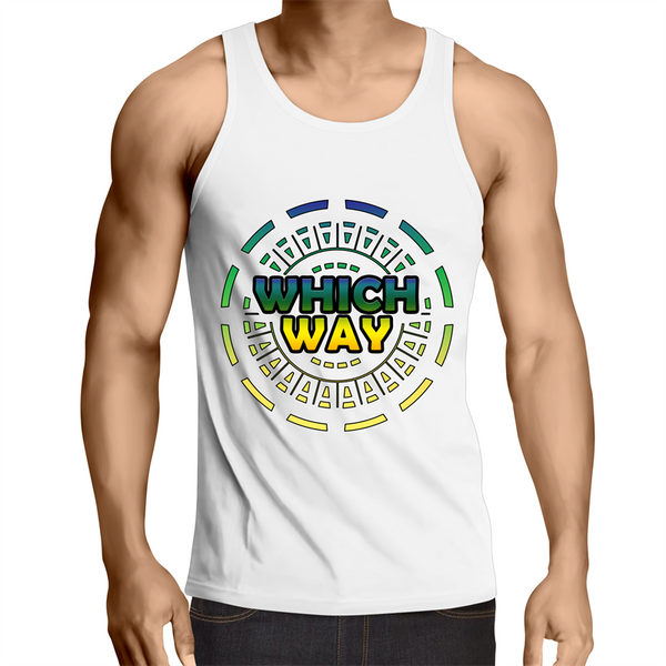 'Whichway' Mens Singlet