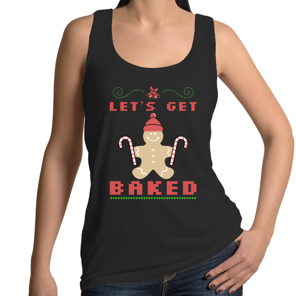 'Lets Get Baked' Womens Singlet