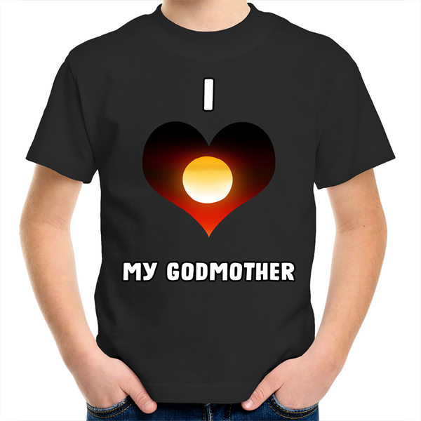 New Dawn 'I Love My Godmother' Kids T-Shirt